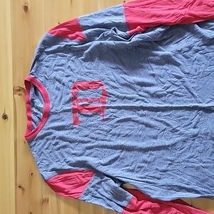 Men's old English "D" Red Wings shirt.